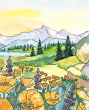 Load image into Gallery viewer, Poppies Giclee Print