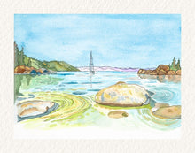 Load image into Gallery viewer, Clear Water, Lake Tahoe – Giclée Print

