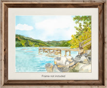 Load image into Gallery viewer, The Dock, Donner Lake – Giclée Print
