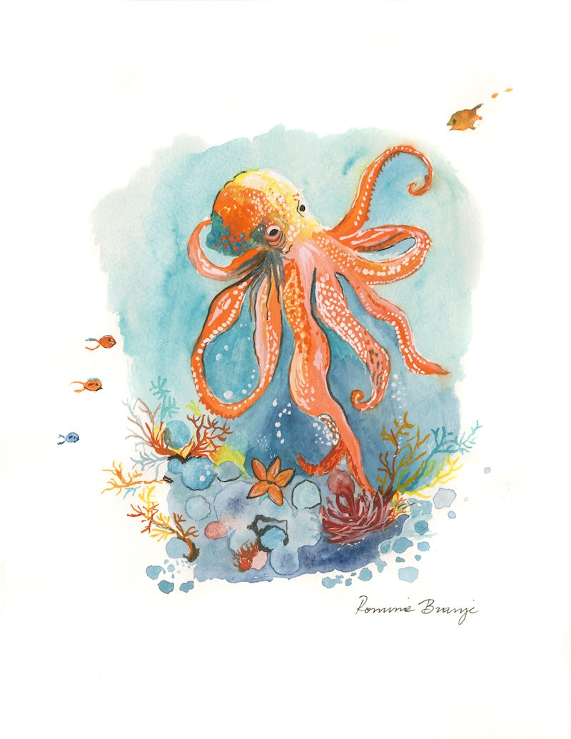 Smiley Octopus ORIGINAL