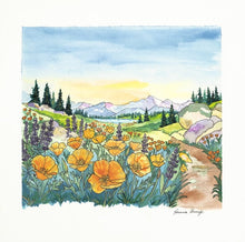 Load image into Gallery viewer, Poppies Giclee Print
