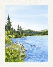 Load image into Gallery viewer, Summer Afternoon, Donner Lake - Giclee Print
