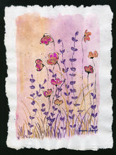 Load image into Gallery viewer, Flowers. Original Watercolors 9X12
