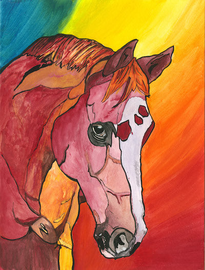 The Horse Greeting Card