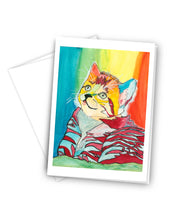 Load image into Gallery viewer, Cojin The Cat Greeting Card
