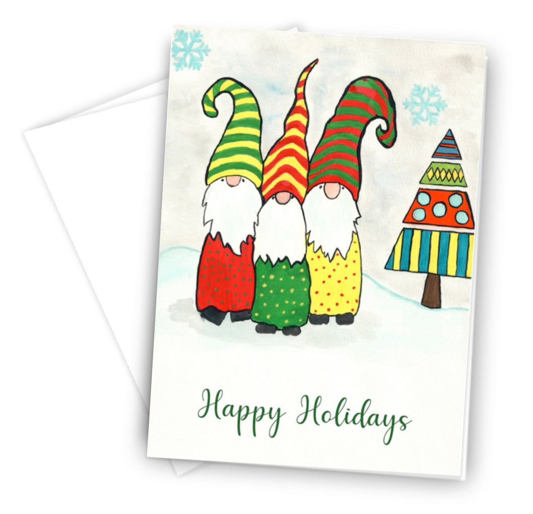 Elfs Holiday Greeting Card
