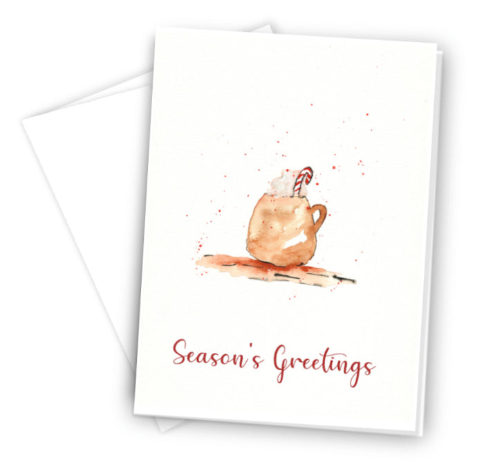 Hot Coco Holiday Greeting Card