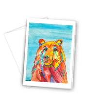 Load image into Gallery viewer, Serene Bear Greeting Card
