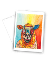 Load image into Gallery viewer, Sheep Greeting Card

