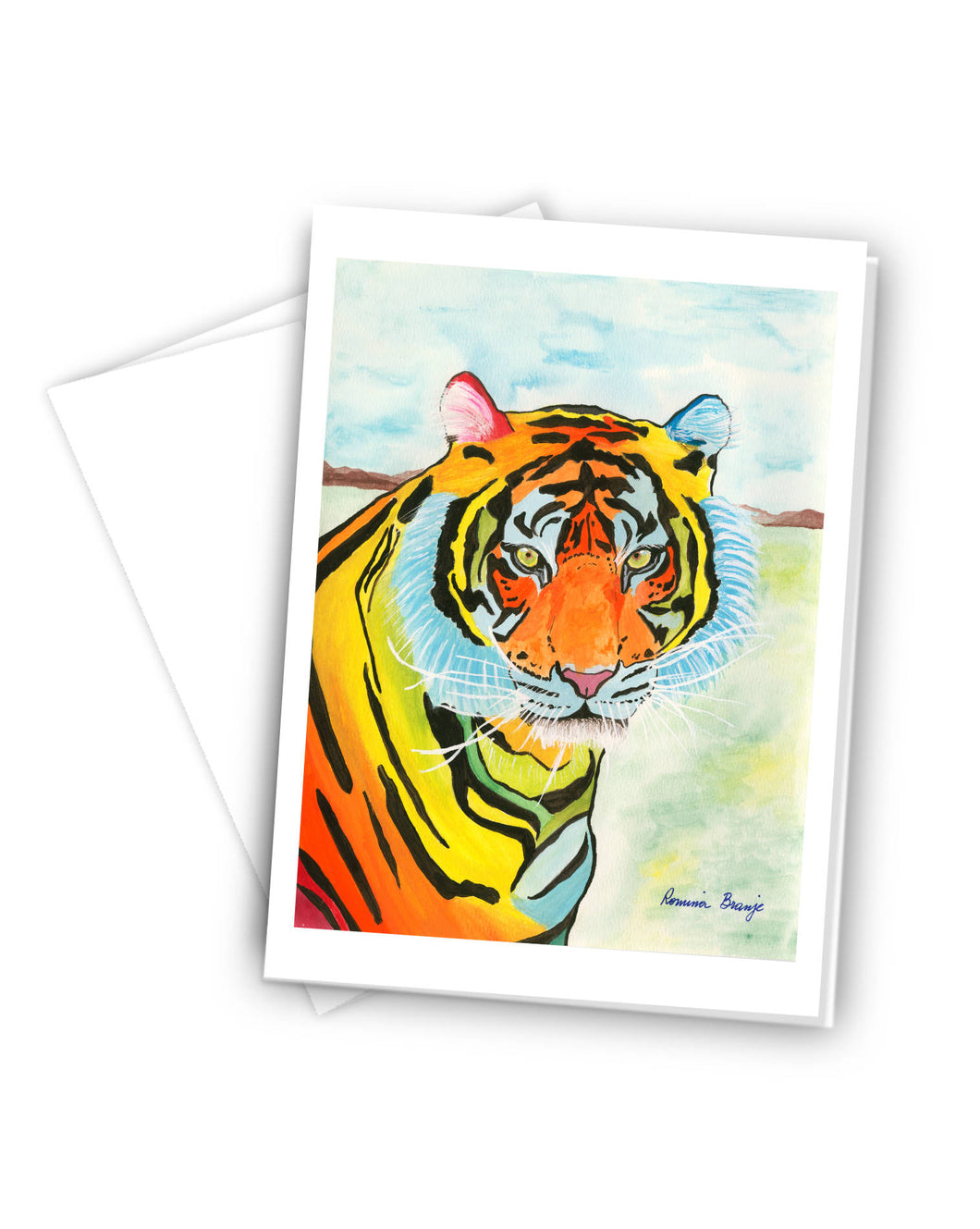 The Tiger Greeting Card
